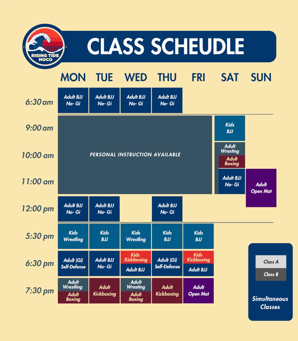 Full Gym Schedule